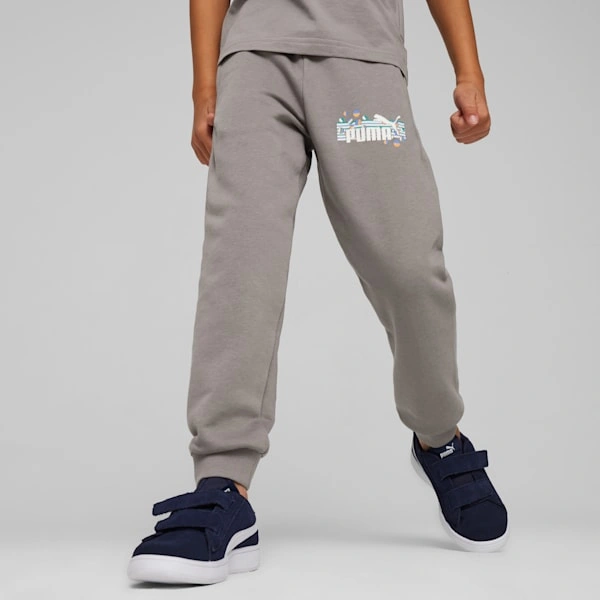 Little Legends' Summer Sweatpants: PUMA ESS+ Edition - Perfect for Camp Adventures!